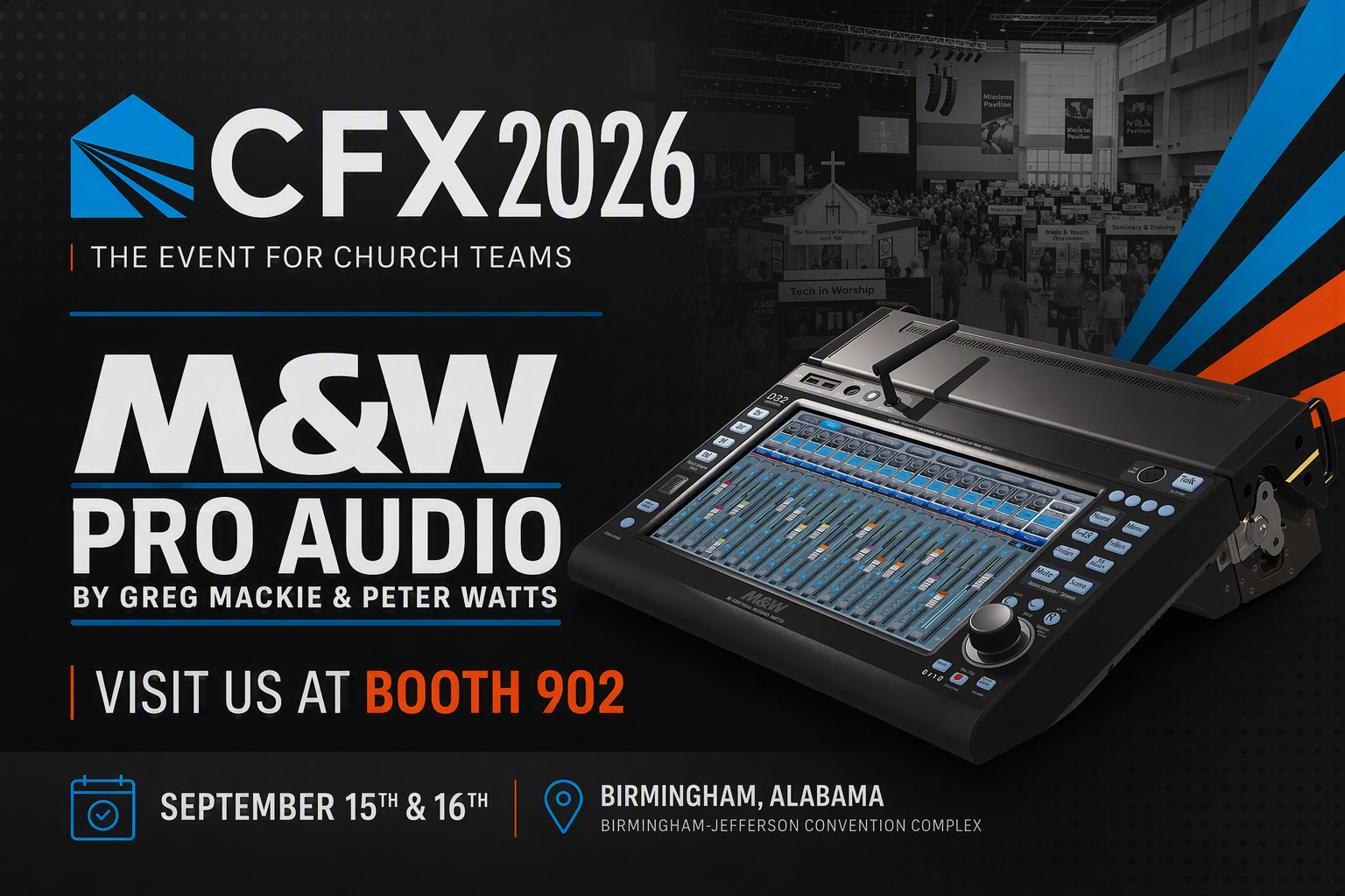 CFX 2026 M&W Pro Audio